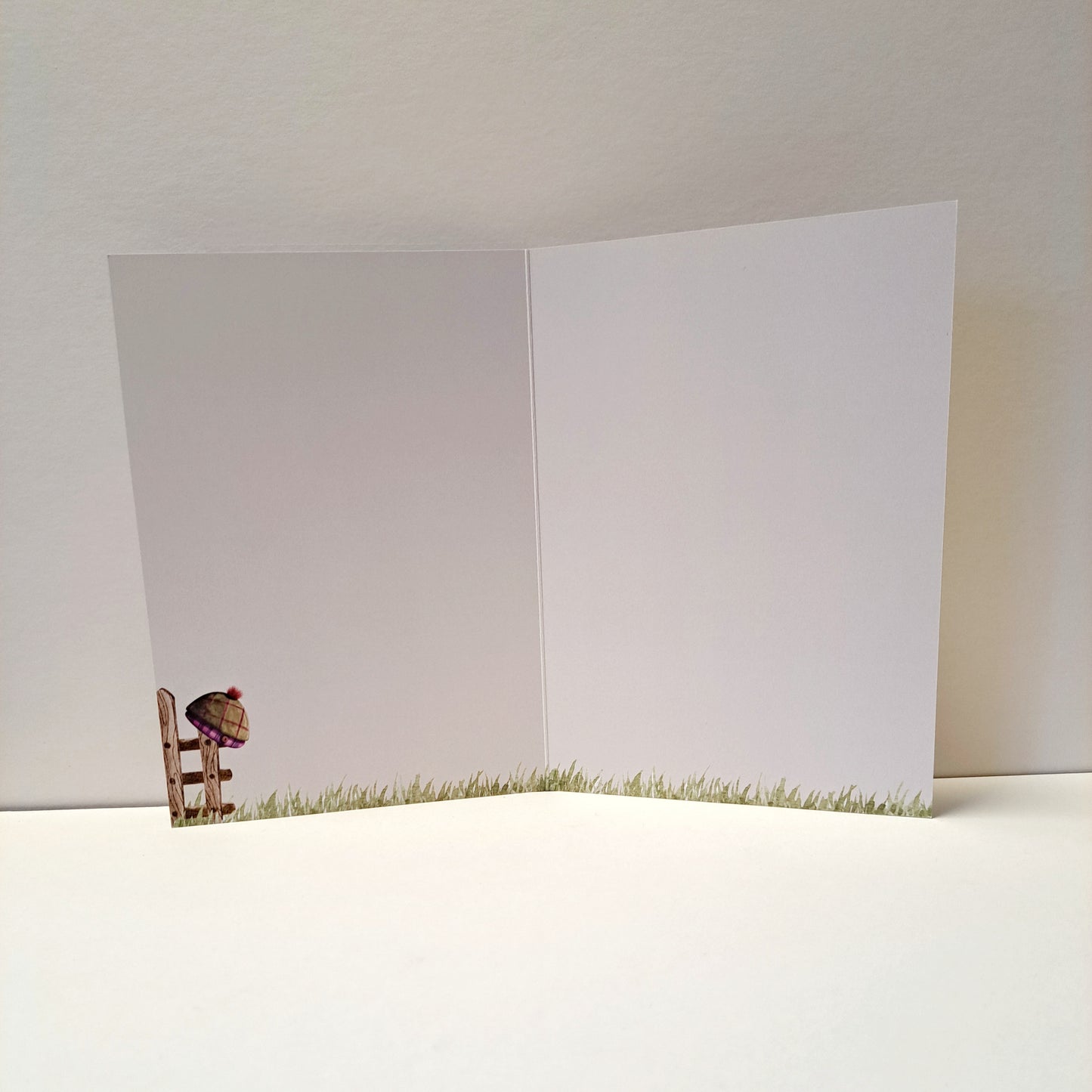 Och Aye the Moo A5 Greeting Card