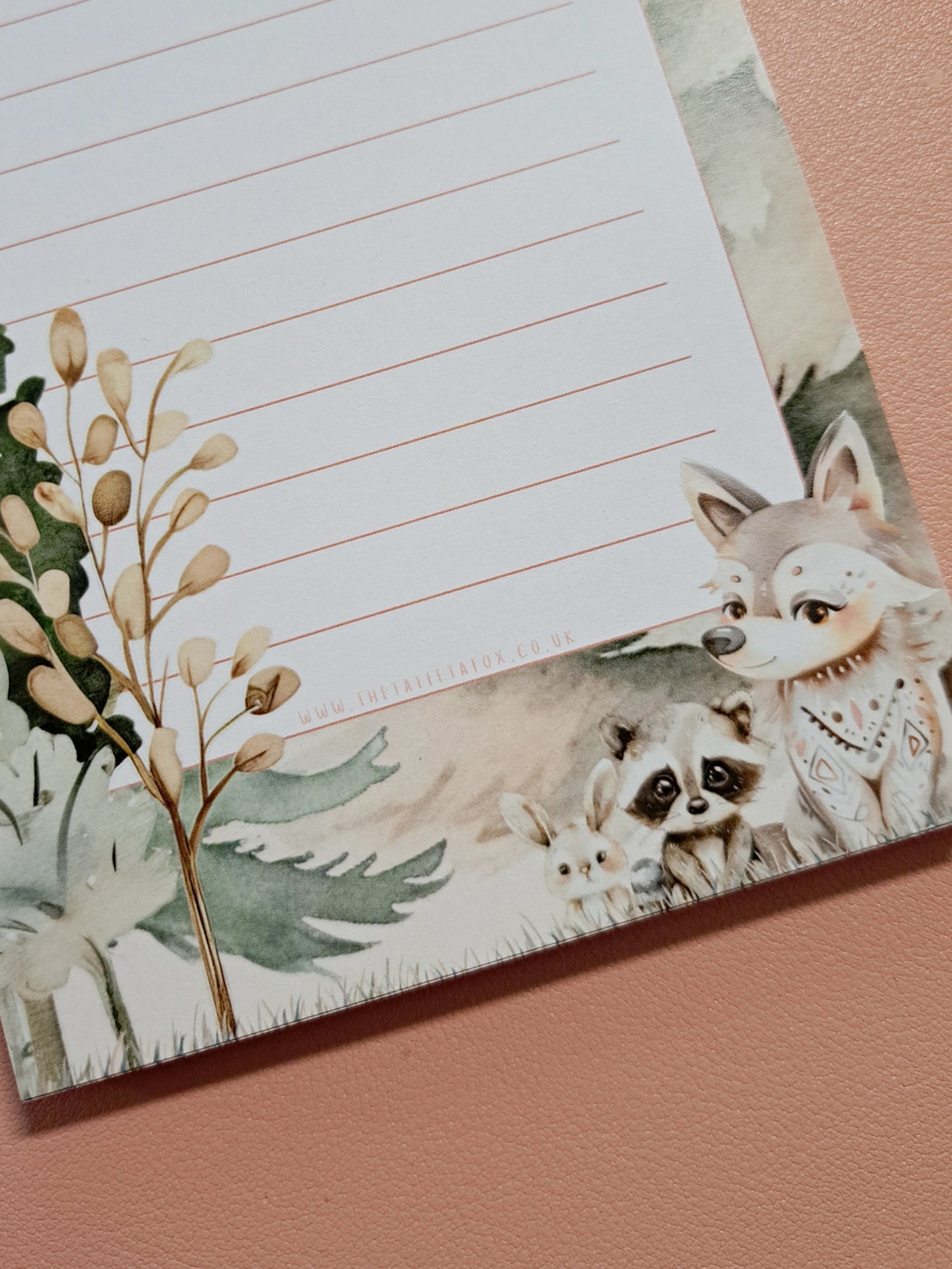Mystic Wolf Shopping List Pad