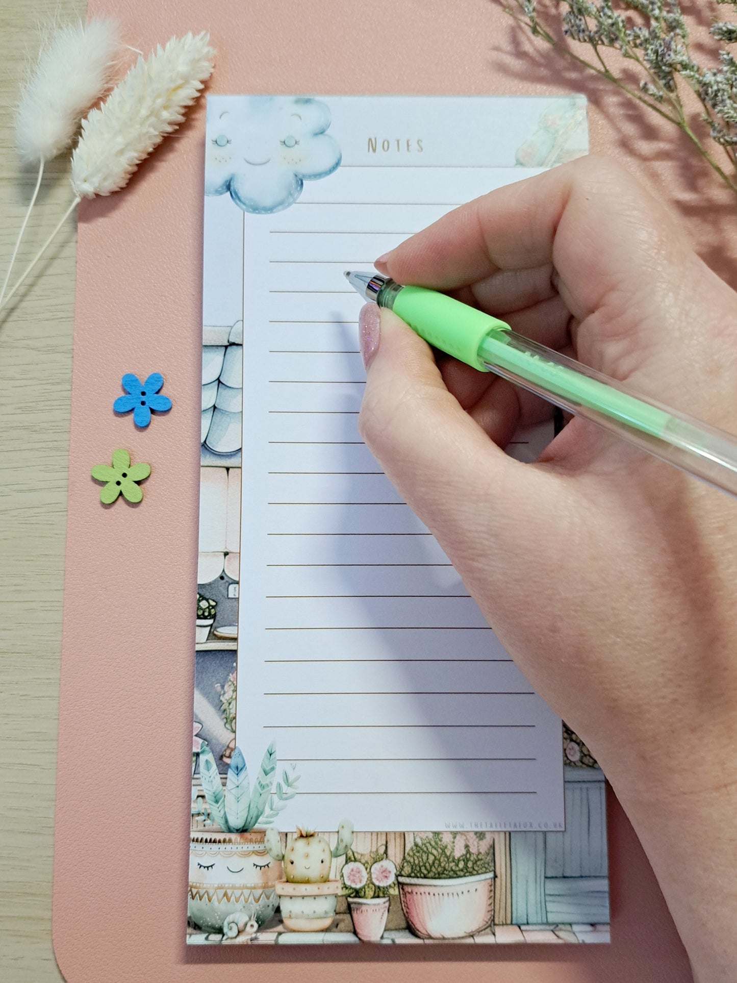 Lazy Days Plants Shopping List Pad