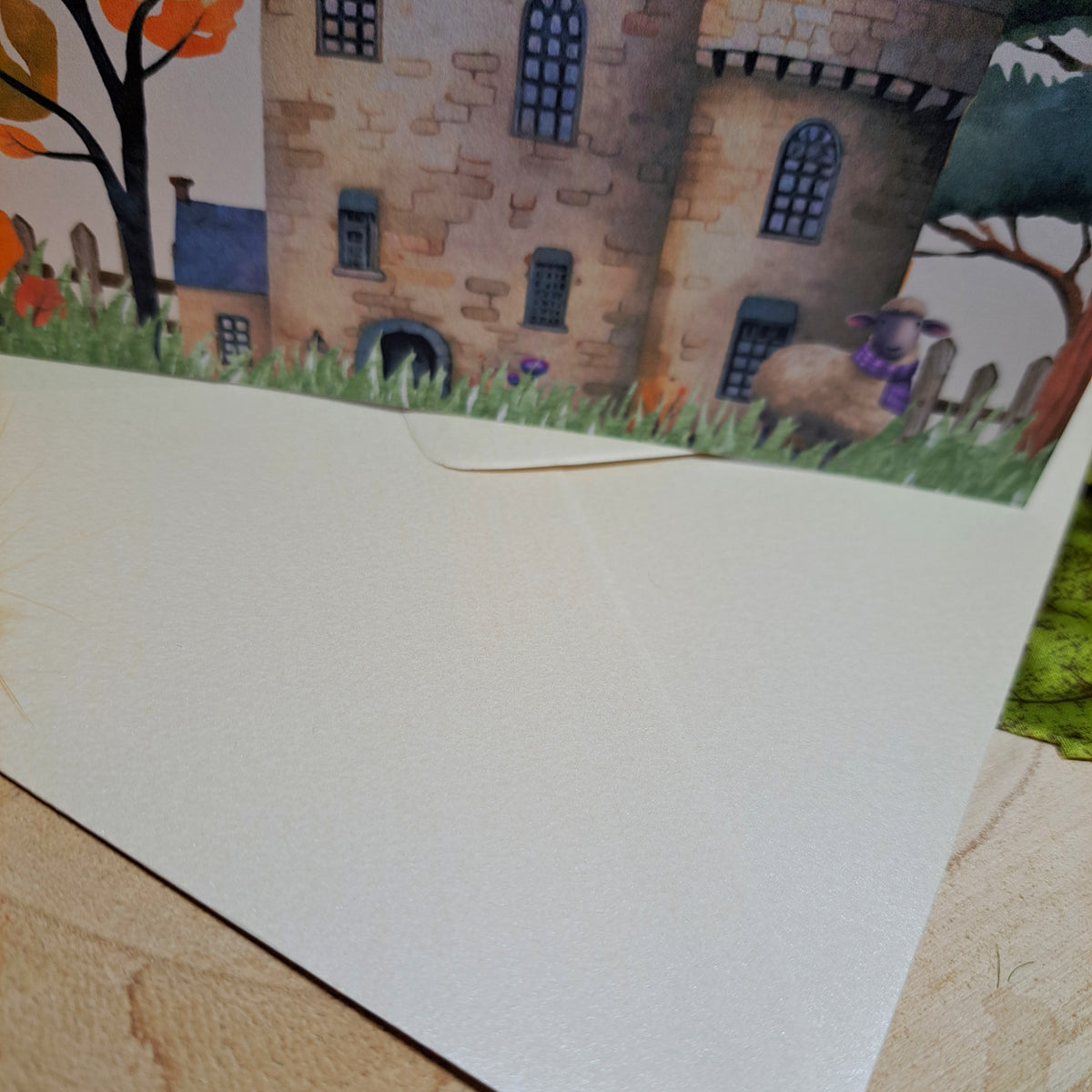 Oor Wee Hoose Tae Yours Square Greeting Card