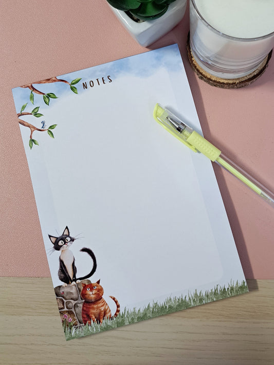 A5 Cute Cats Notepad