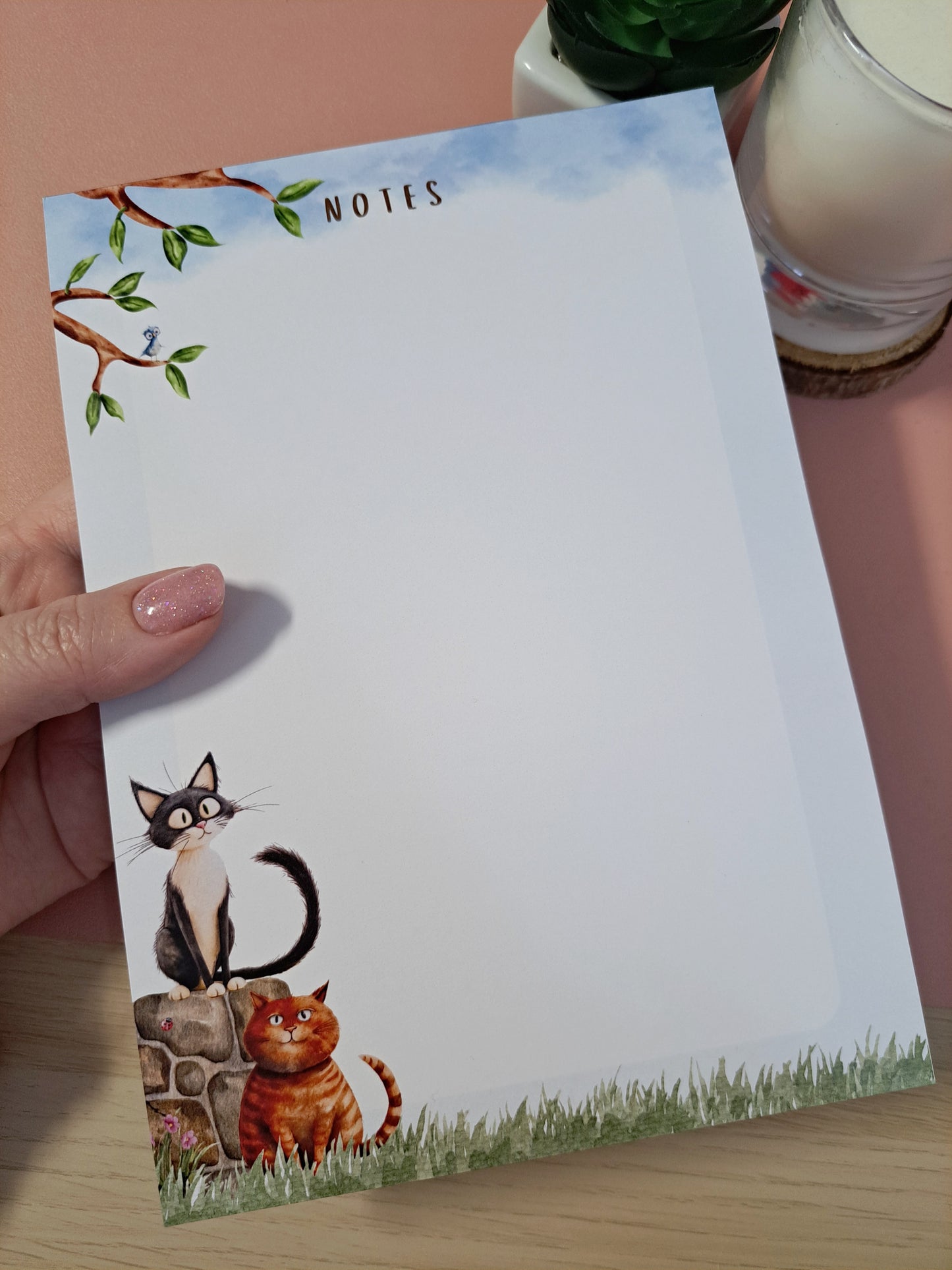 A5 Cute Cats Notepad