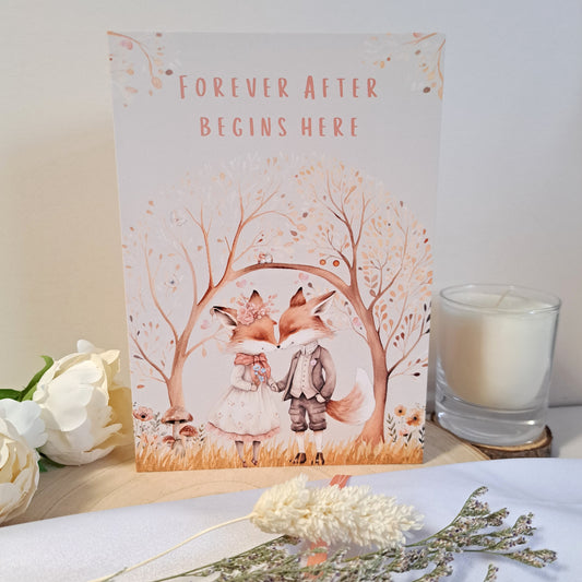 Forever After A5 Greeting Card