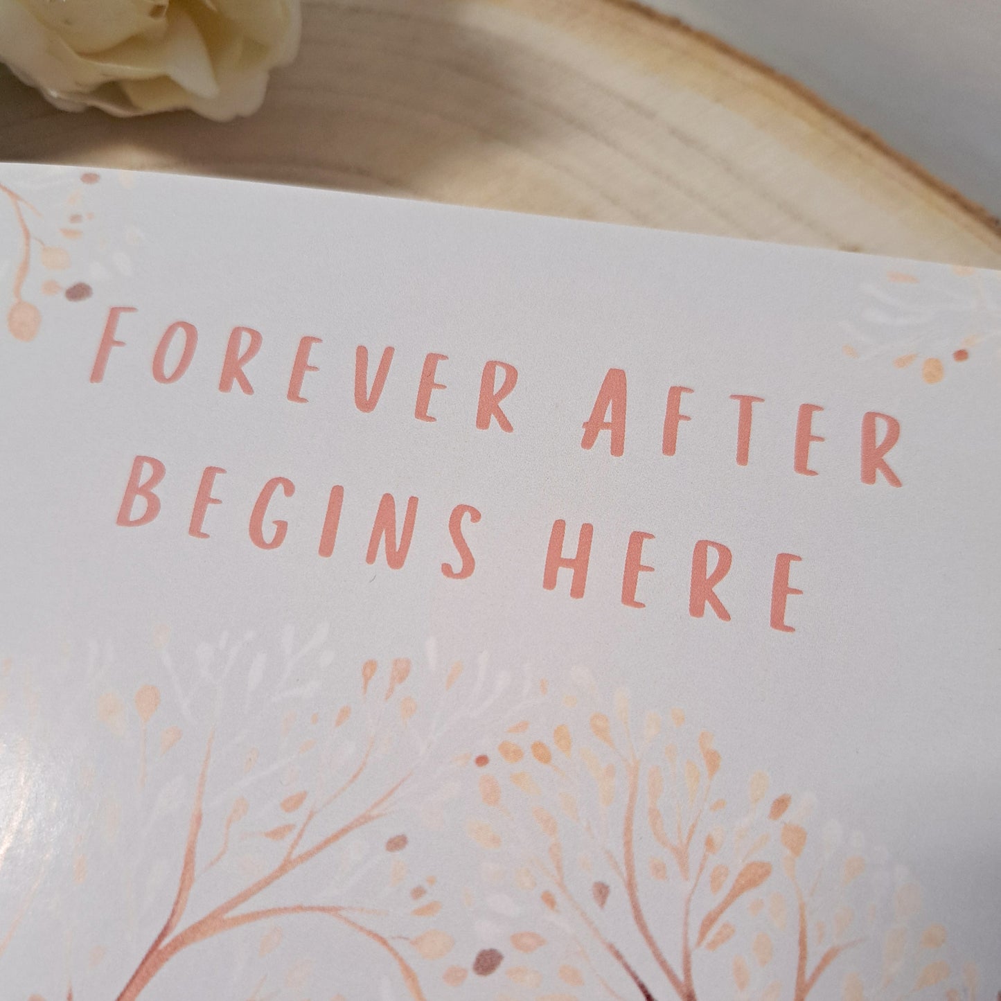 Forever After A5 Greeting Card