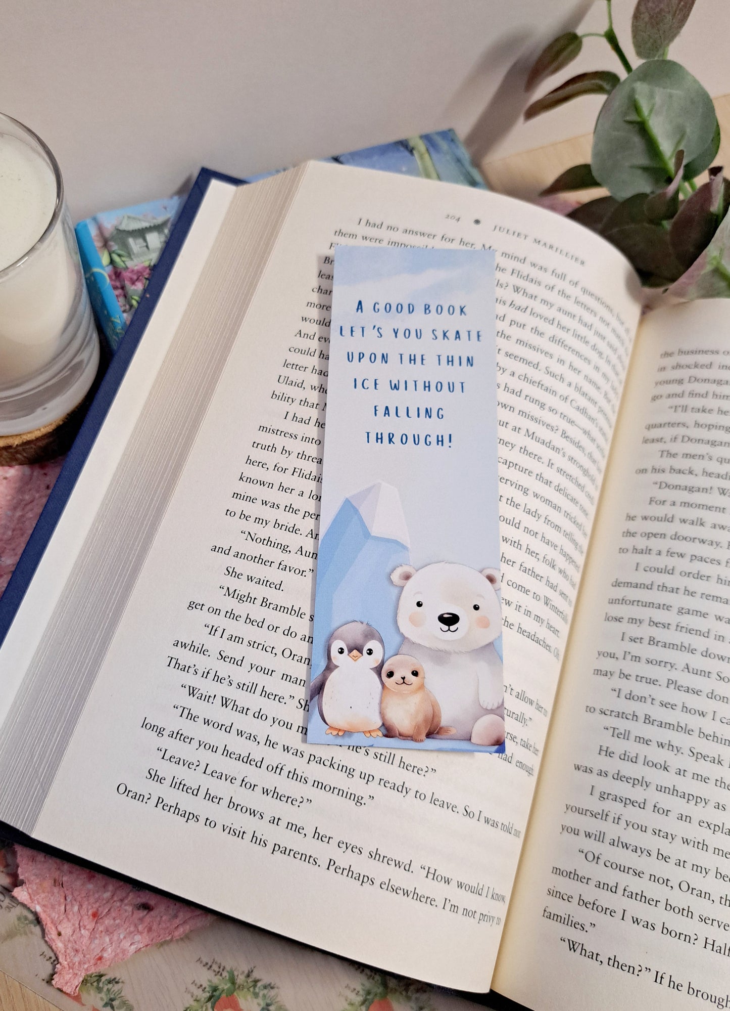 Winter Animals Bookmark