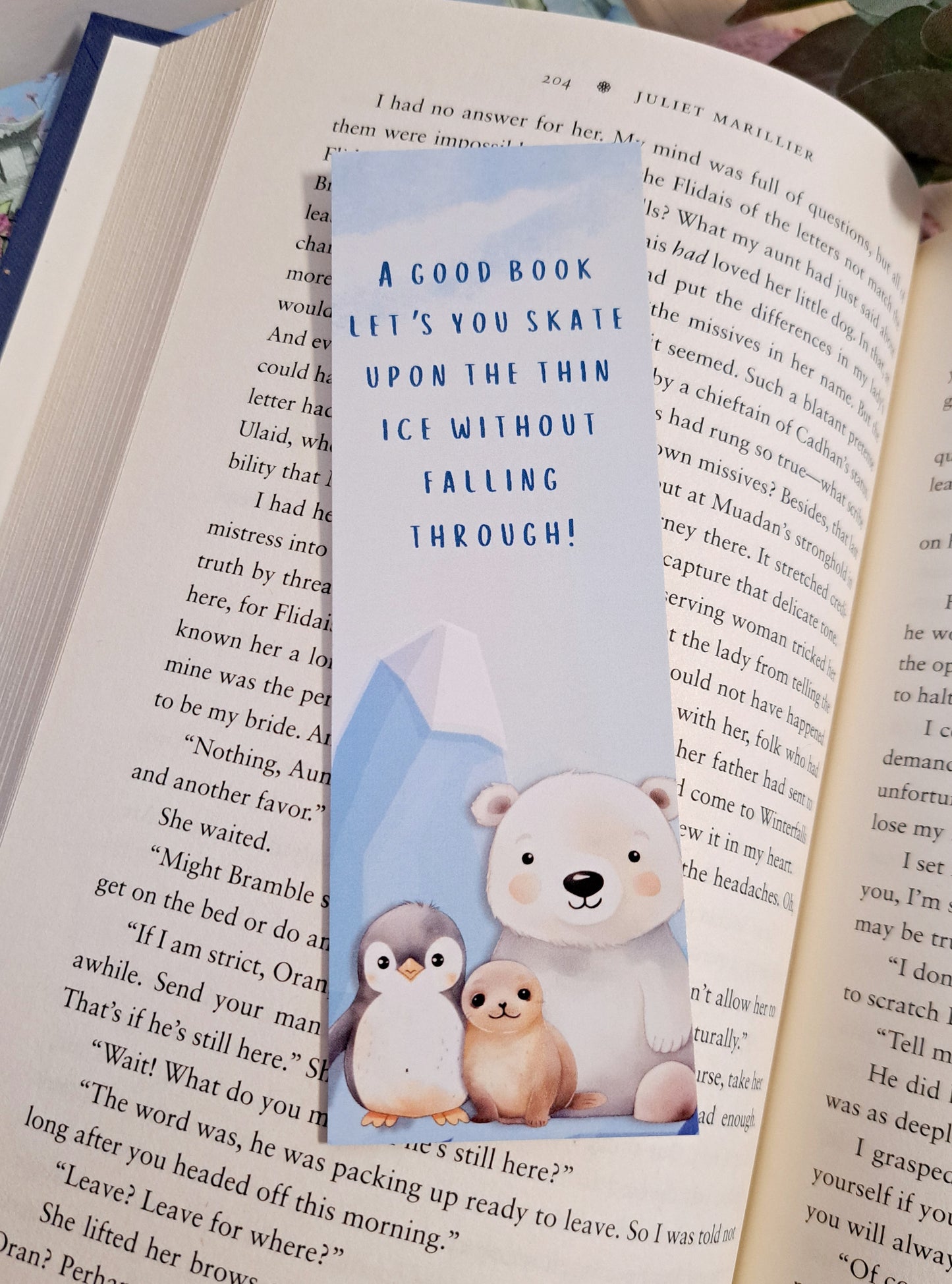 Winter Animals Bookmark