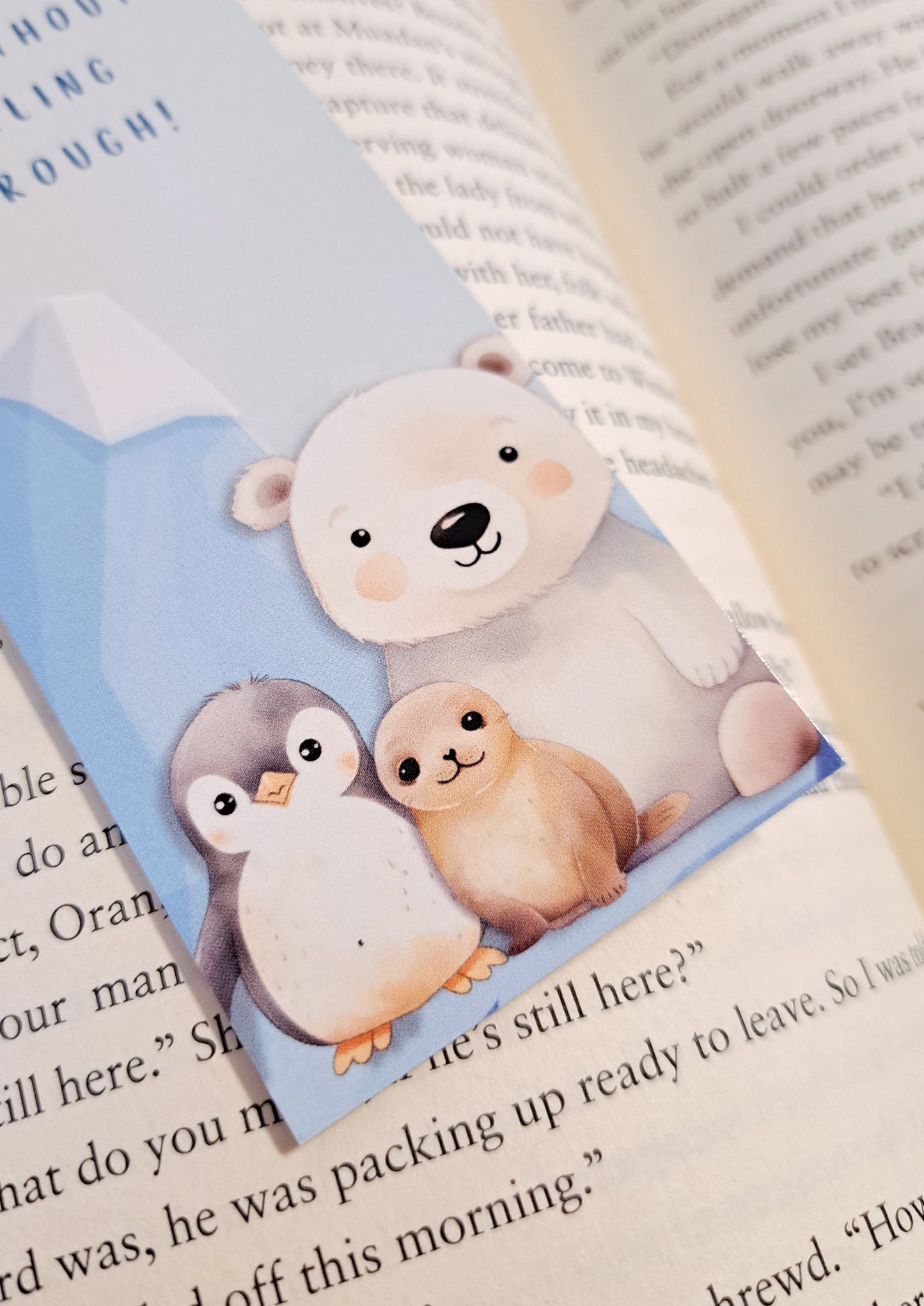 Winter Animals Bookmark
