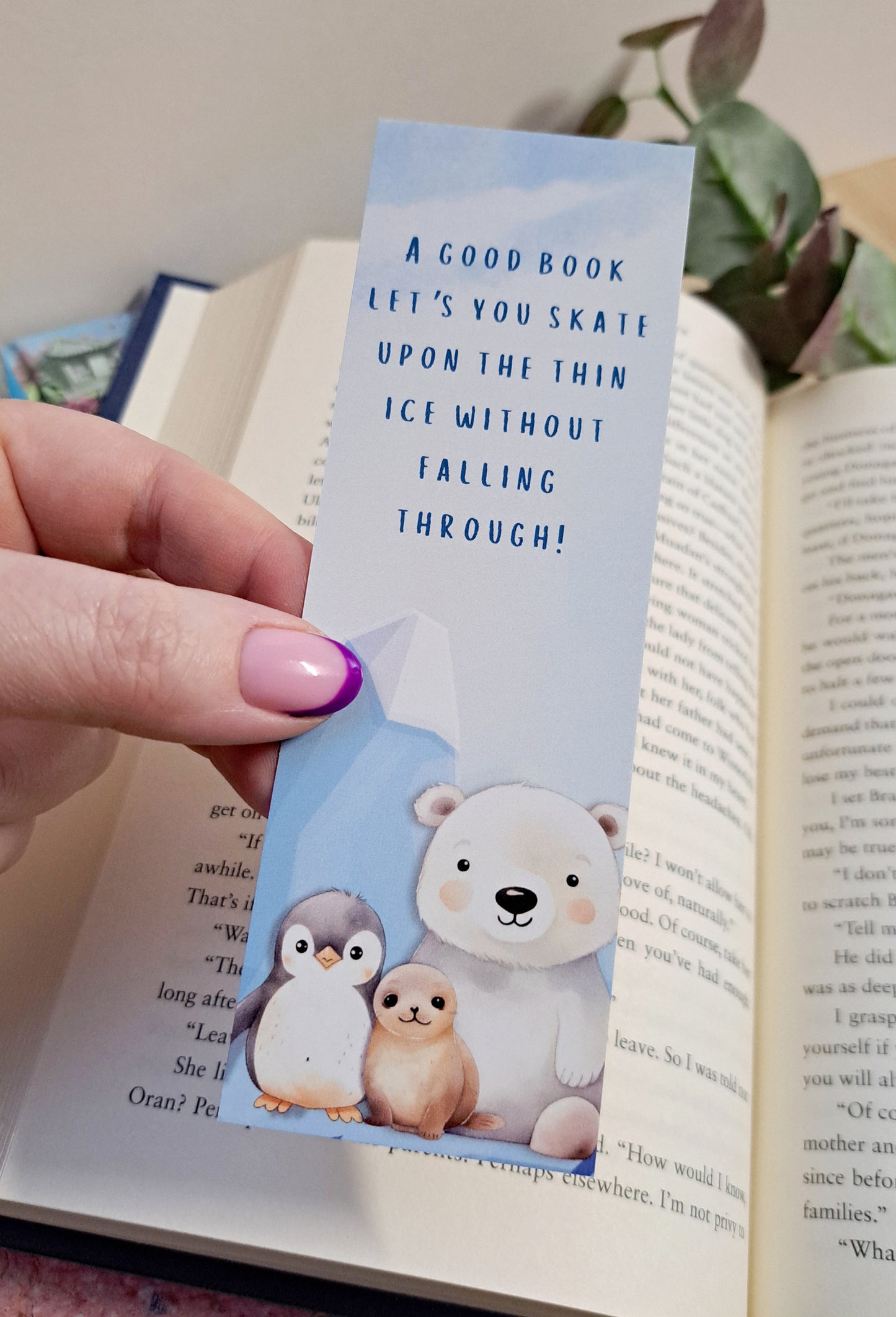 Winter Animals Bookmark