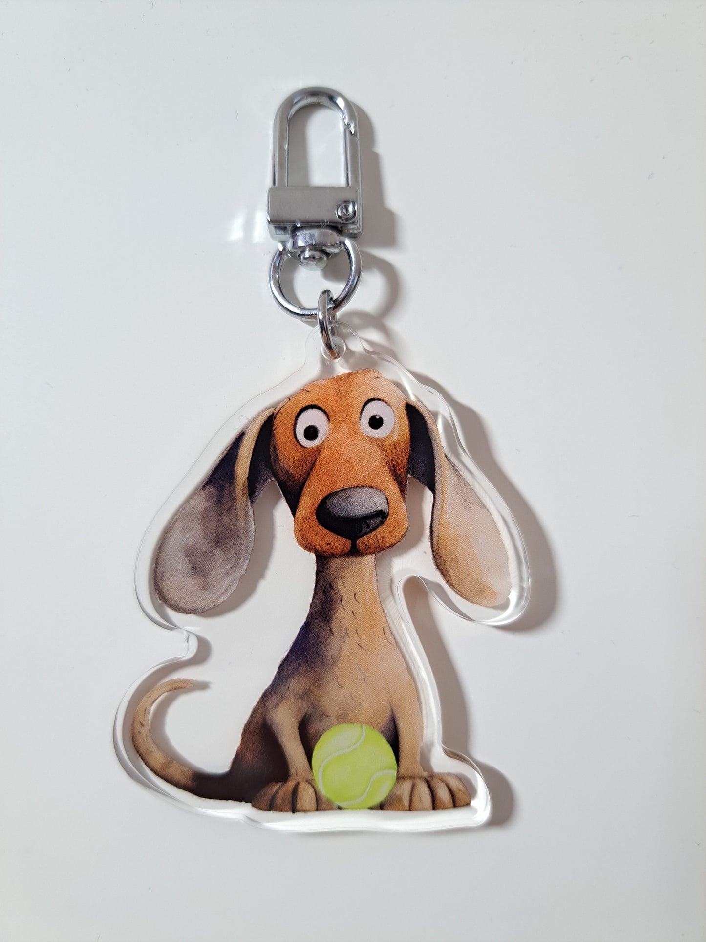 Dachshund Acrylic Keyring