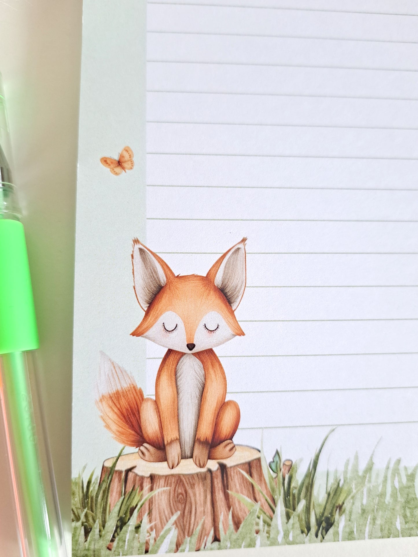 A5 Feeling Fantastic Fox Notepad
