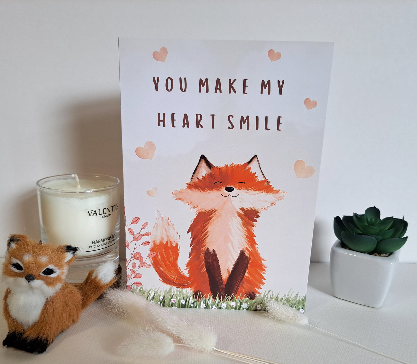 You Make My Heart Smile A5 Greeting Card