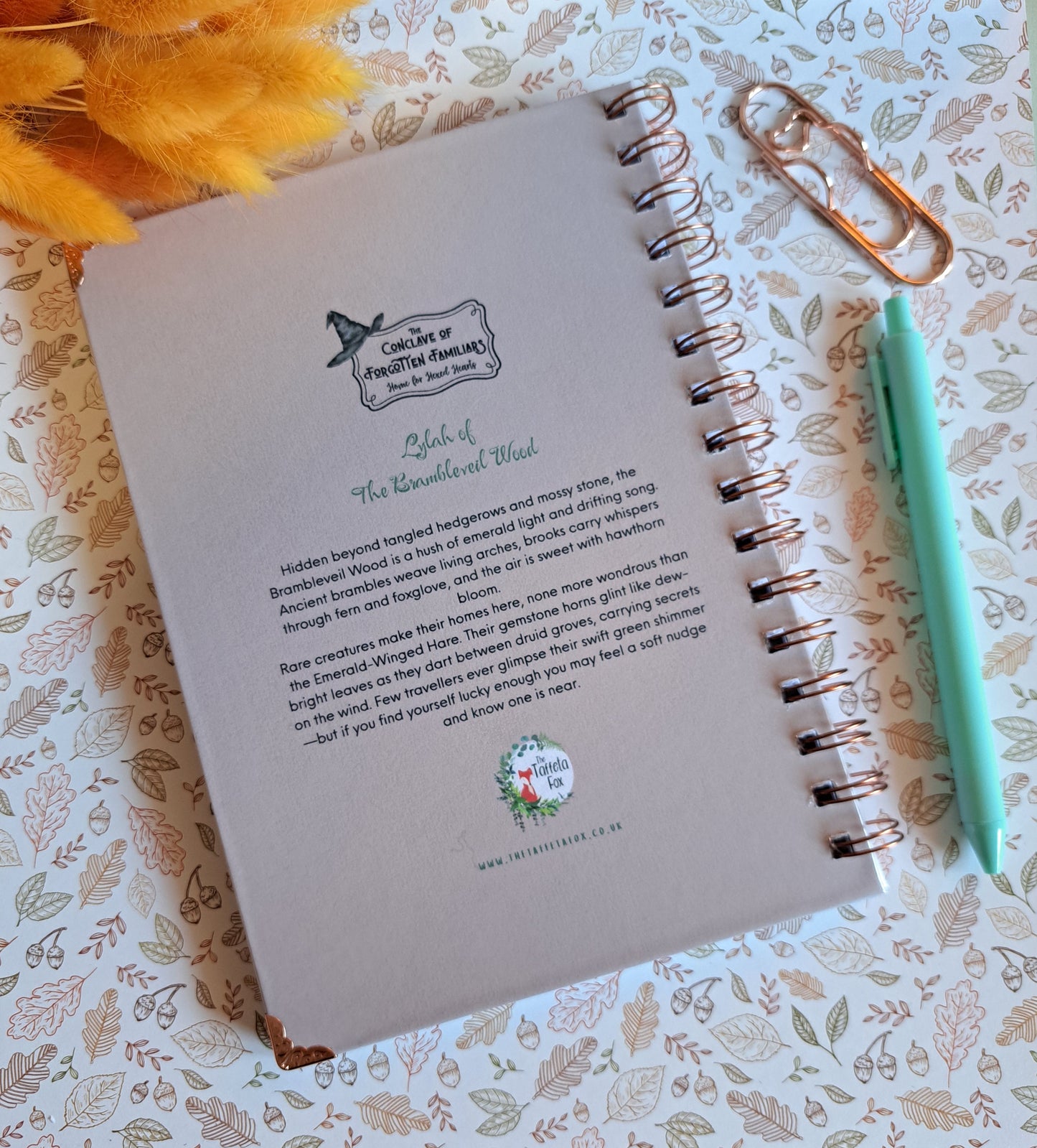 Conclave Notebook - Lylah of The Brambleveil Wood