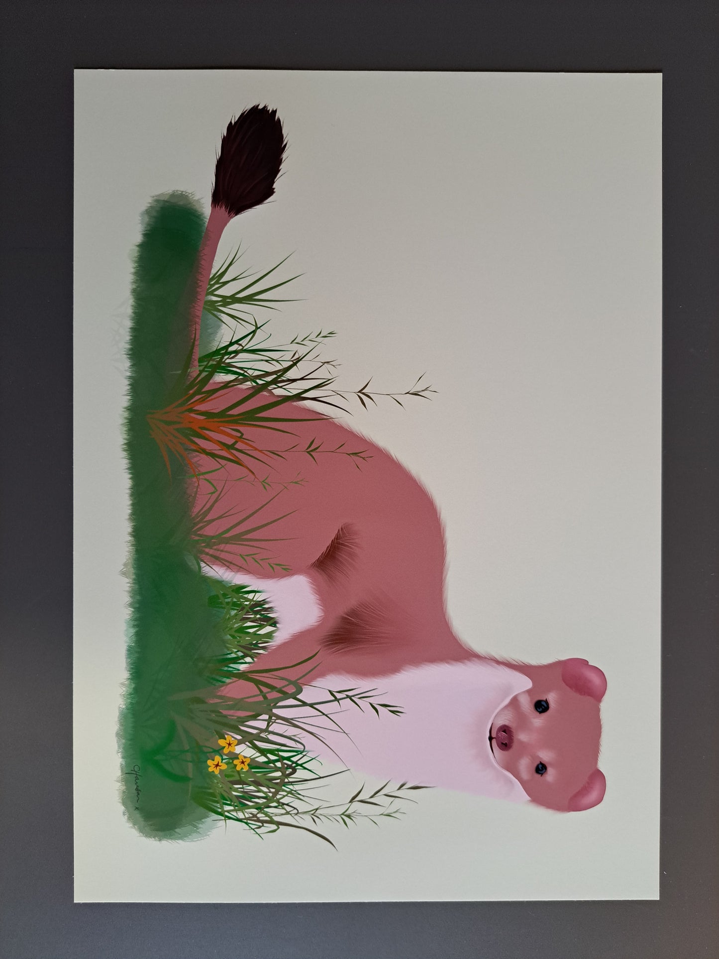 A4 Fantasy Art Print - Wilbur