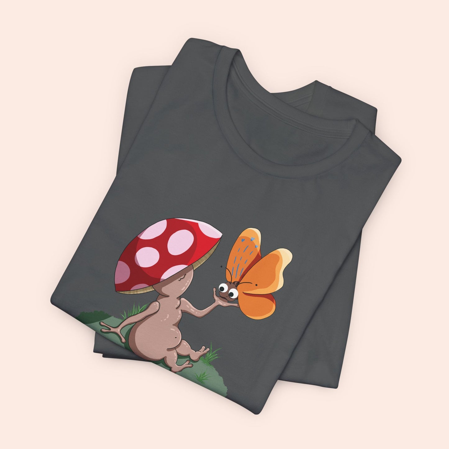 Toadstool and Butterfly Friends T-shirt