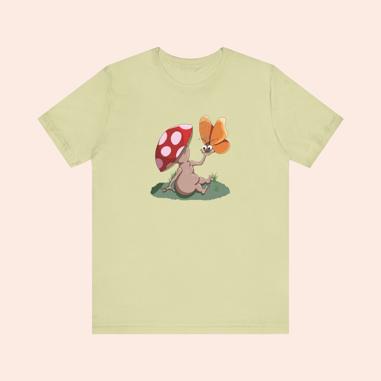 Toadstool and Butterfly Friends T-shirt