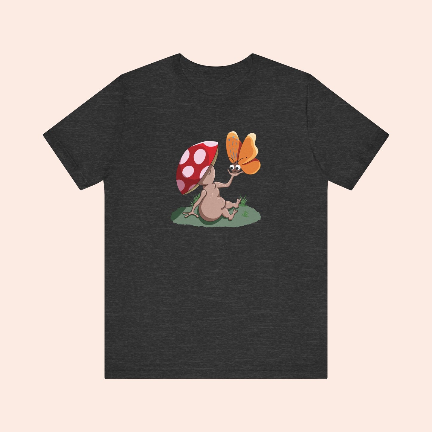Toadstool and Butterfly Friends T-shirt