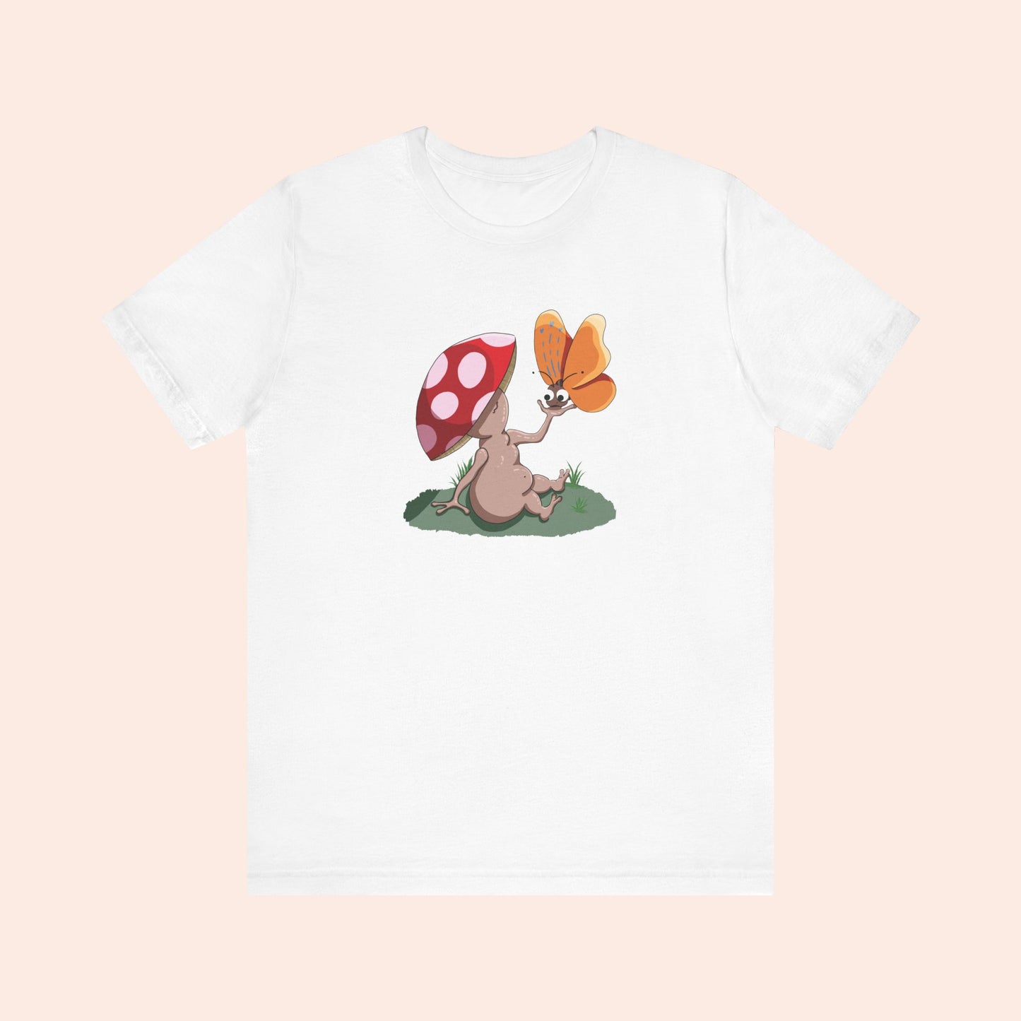 Toadstool and Butterfly Friends T-shirt