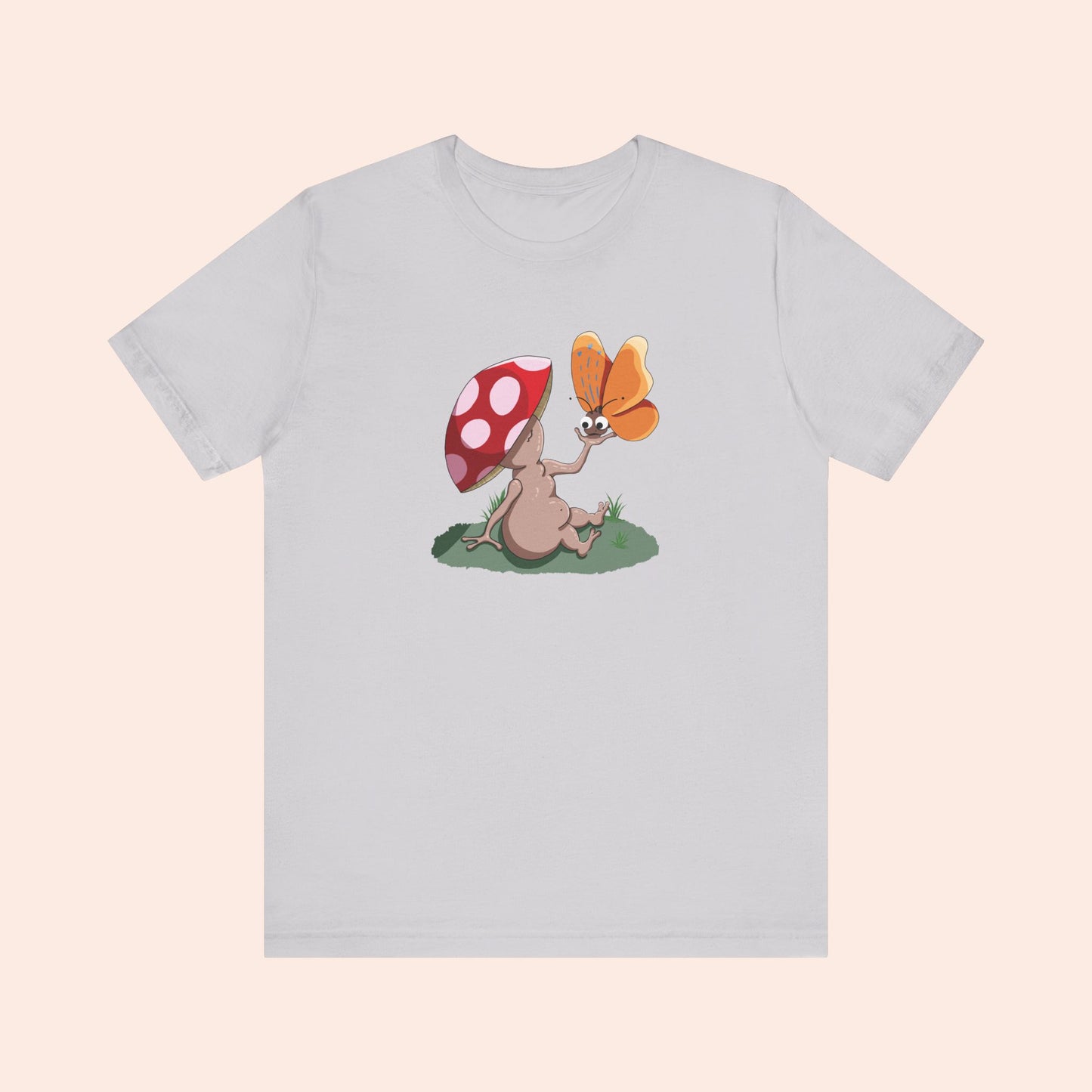 Toadstool and Butterfly Friends T-shirt