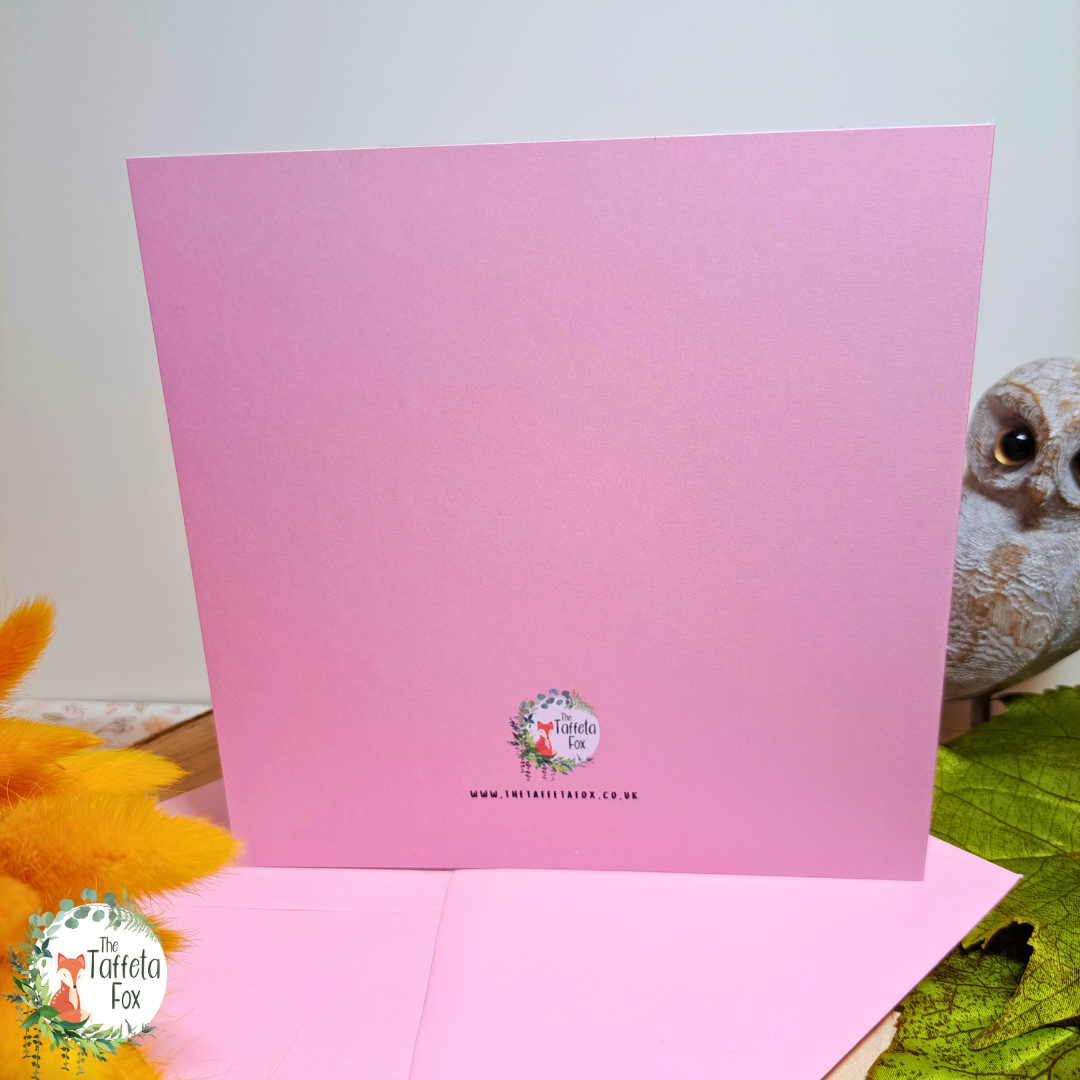 Imagine This Card Is a Paper Hug – Funny Comfort Card
