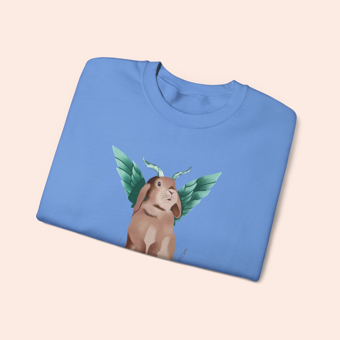 Conclave of Forgotten Familiars Sweatshirt - Lylah the Emeraldwing Hare