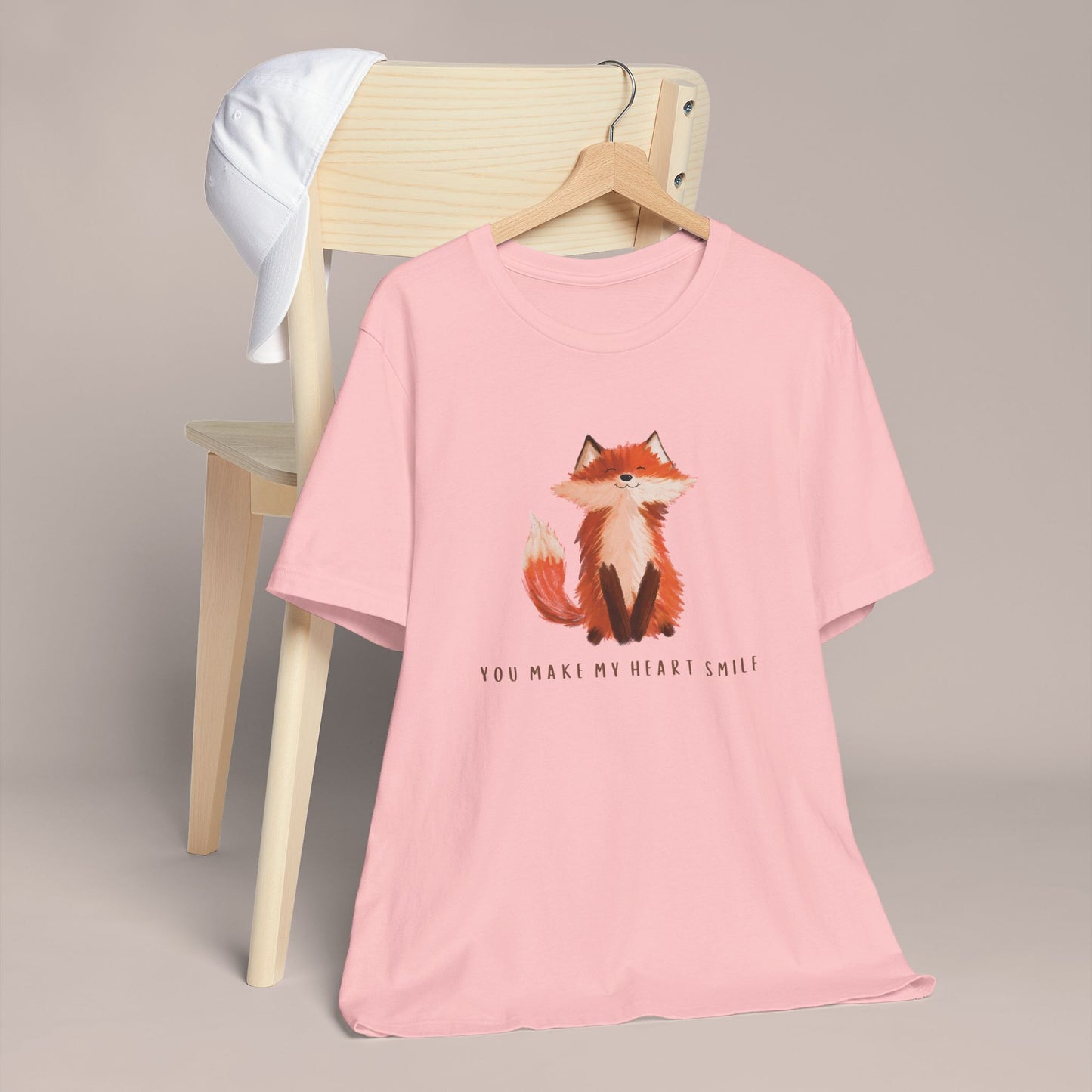 You Make My Heart Smile Fox T-shirt