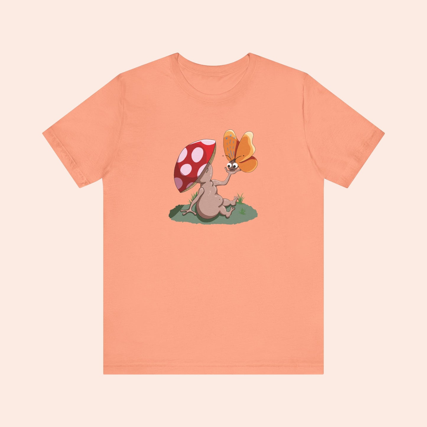 Toadstool and Butterfly Friends T-shirt