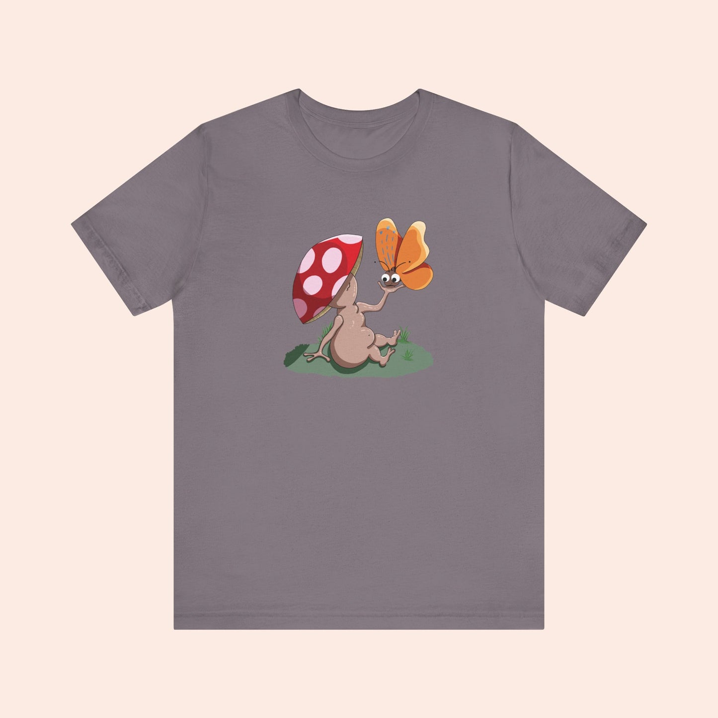 Toadstool and Butterfly Friends T-shirt