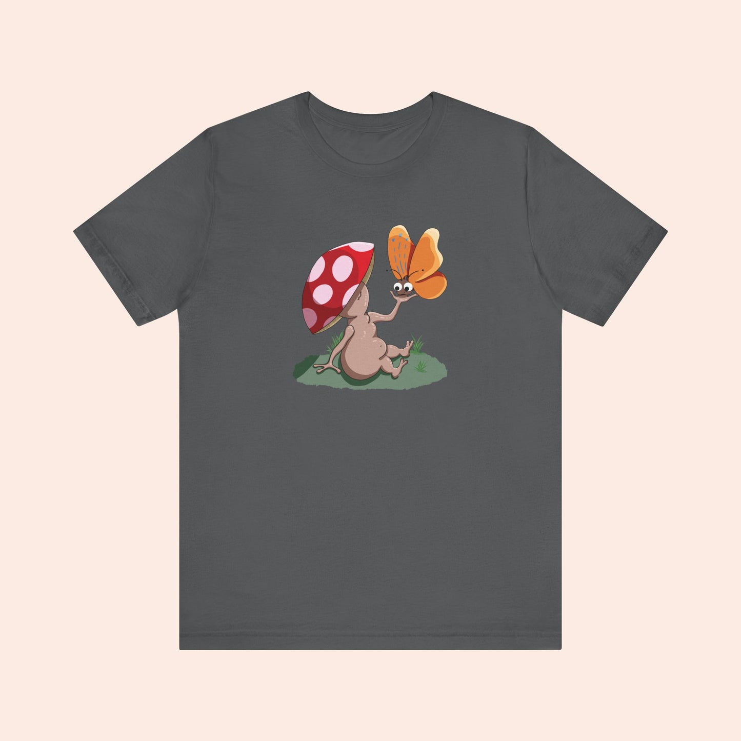 Toadstool and Butterfly Friends T-shirt