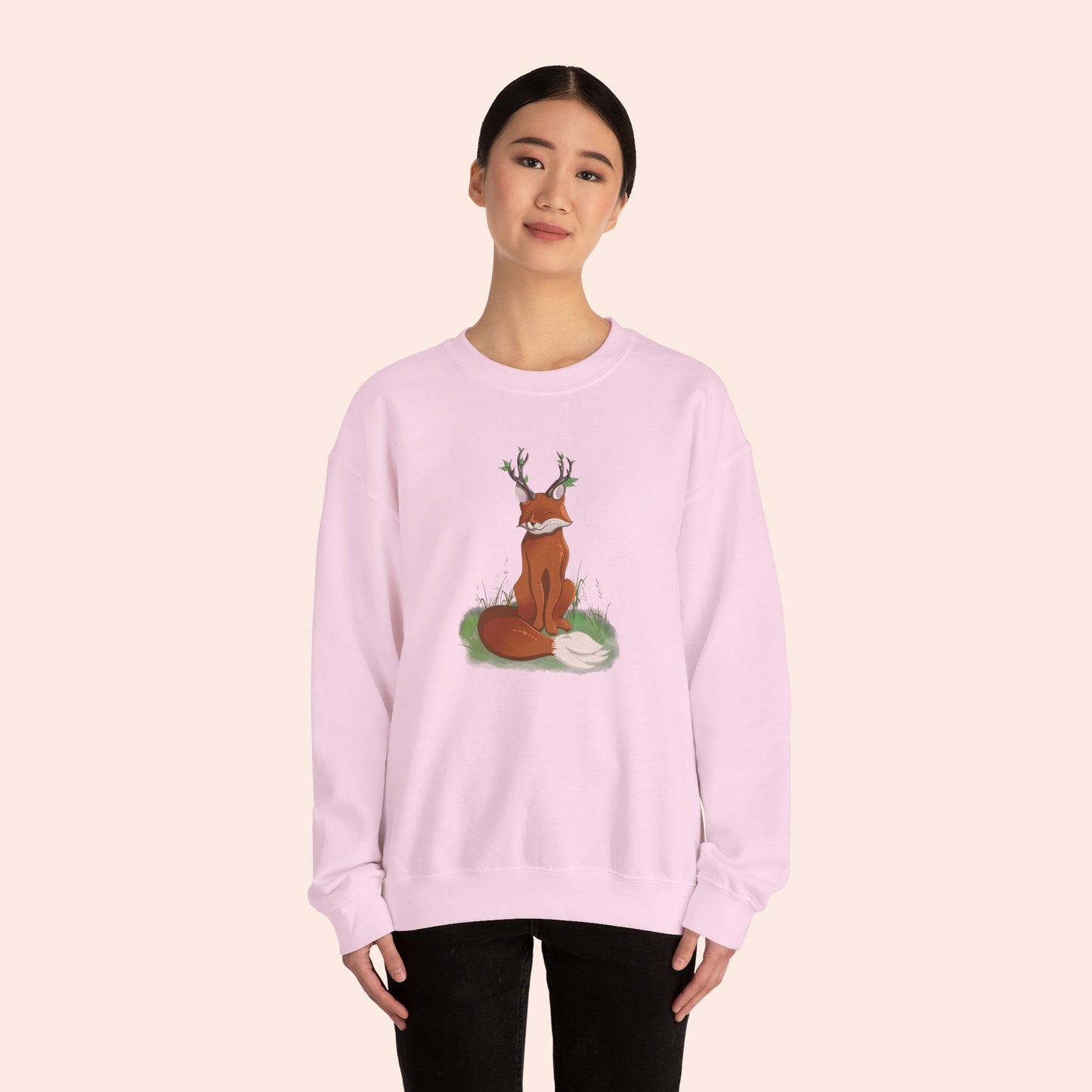 Conclave of Forgotten Familiars Sweatshirt - Tattersayle the Leaf Antlered Fox