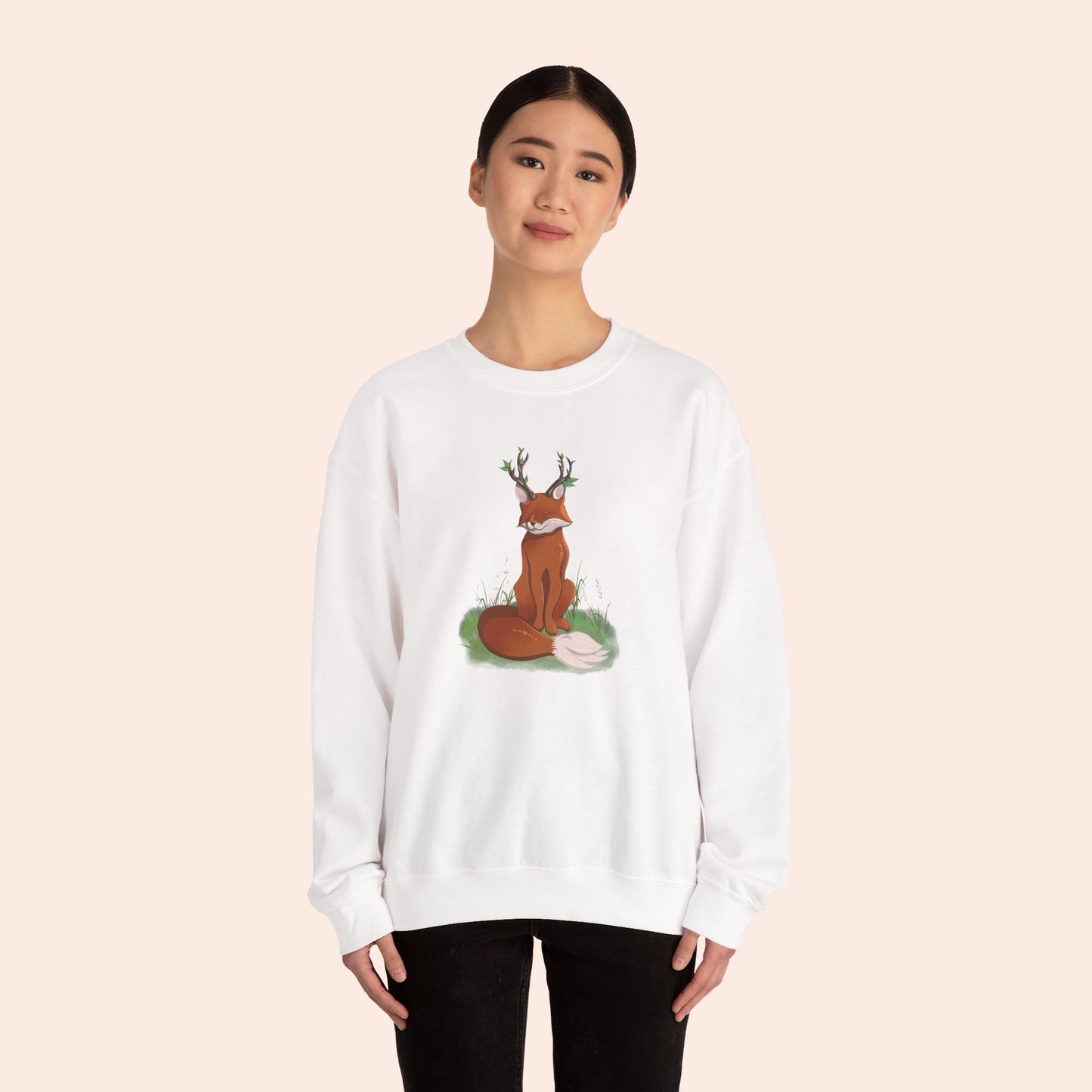 Conclave of Forgotten Familiars Sweatshirt - Tattersayle the Leaf Antlered Fox
