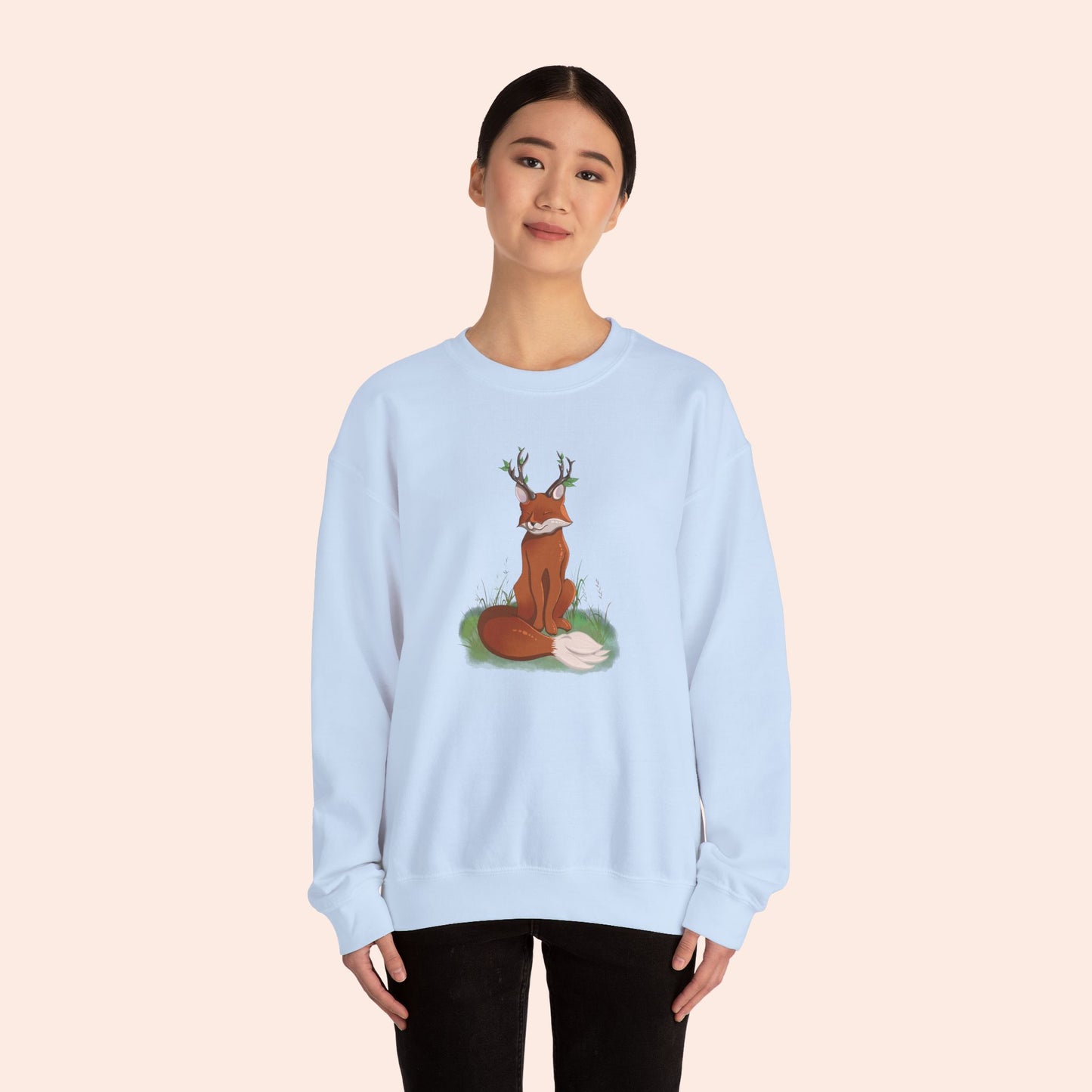 Conclave of Forgotten Familiars Sweatshirt - Tattersayle the Leaf Antlered Fox