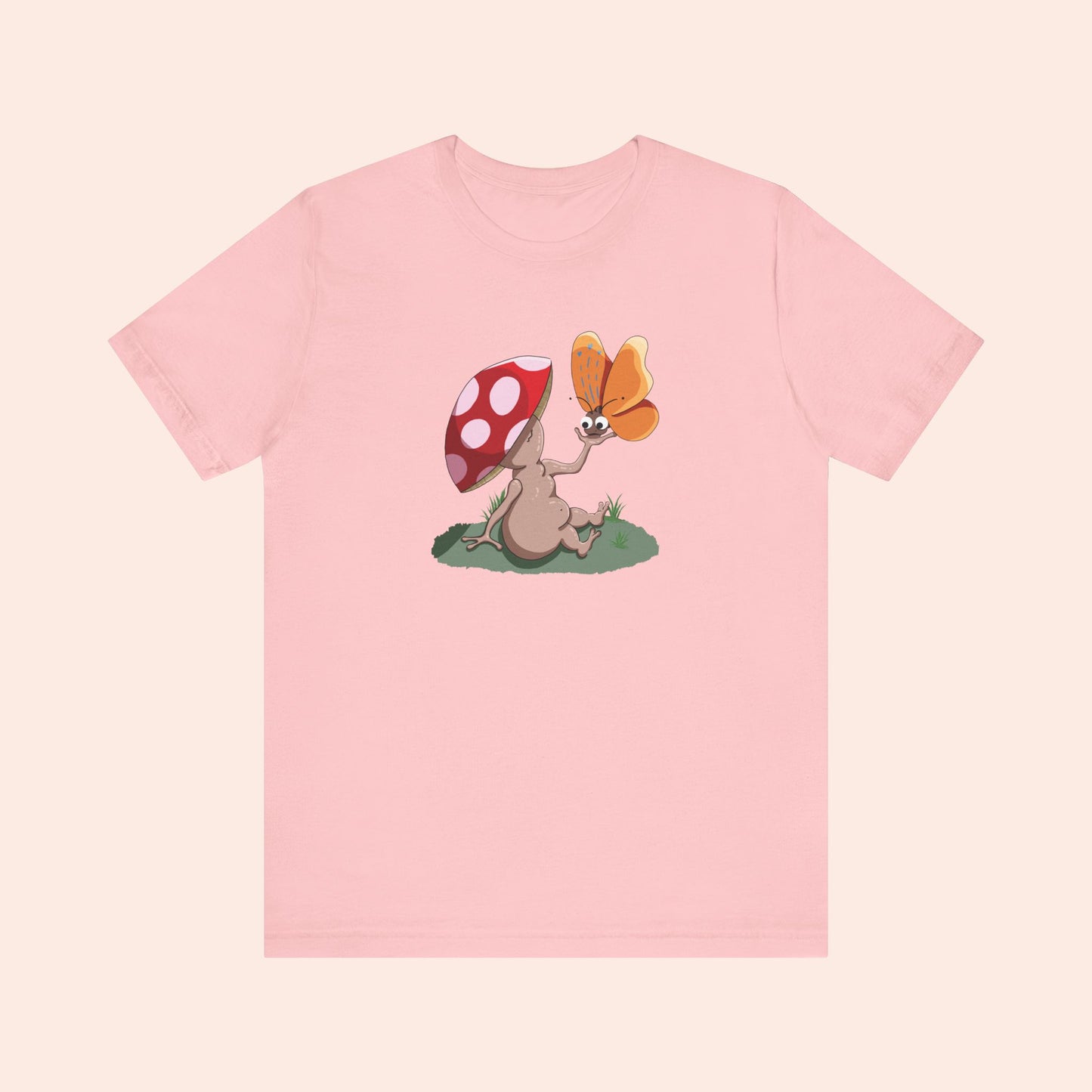 Toadstool and Butterfly Friends T-shirt