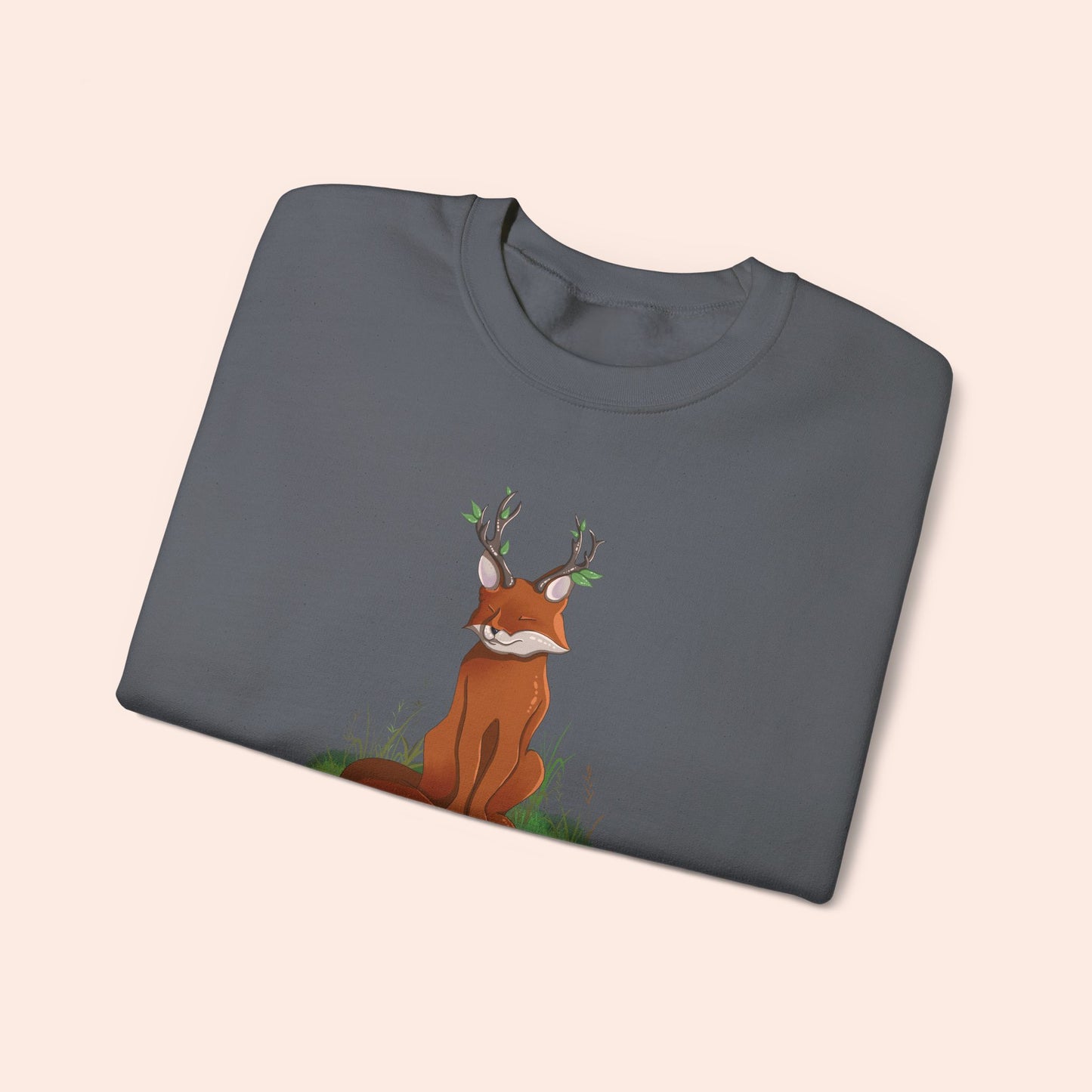 Conclave of Forgotten Familiars Sweatshirt - Tattersayle the Leaf Antlered Fox
