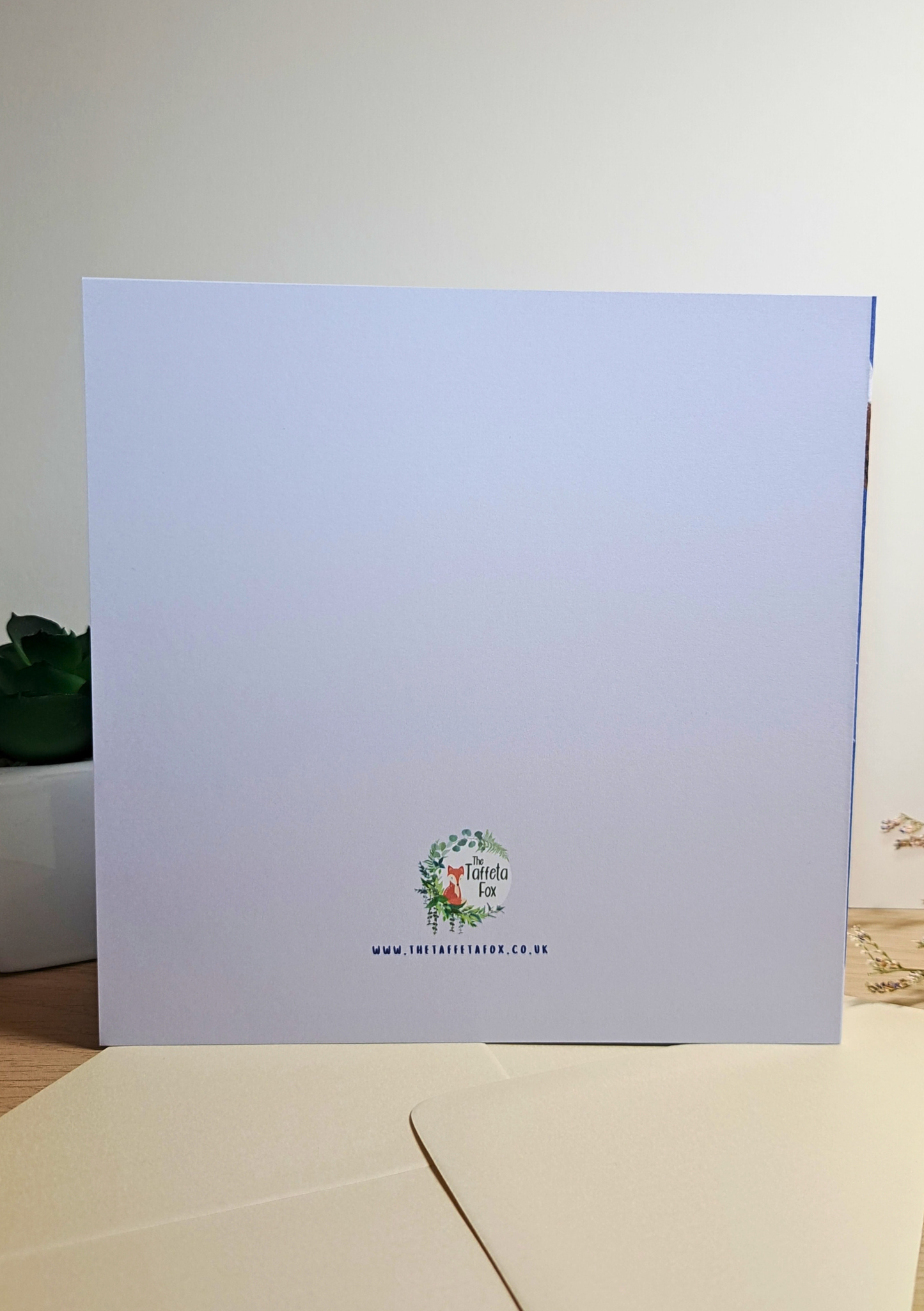 Moon Gazing Hare Greeting Card – Whimsical Night Sky Art Card
