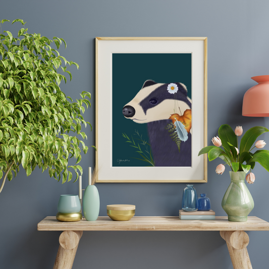 A4 Fantasy Art Print - August