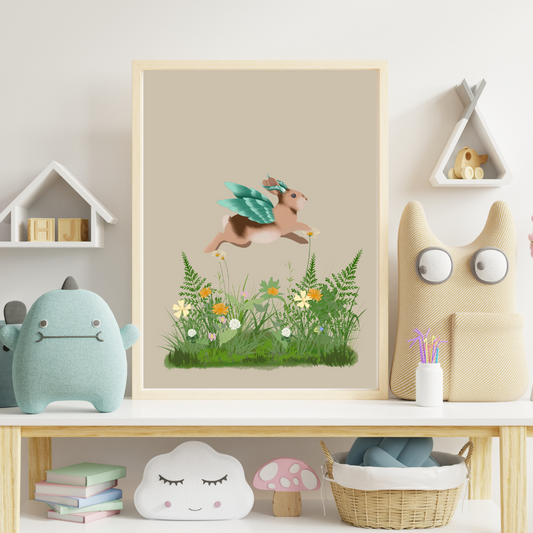 A4 Fantasy Art Print - Lylah of The Brambleveil Wood