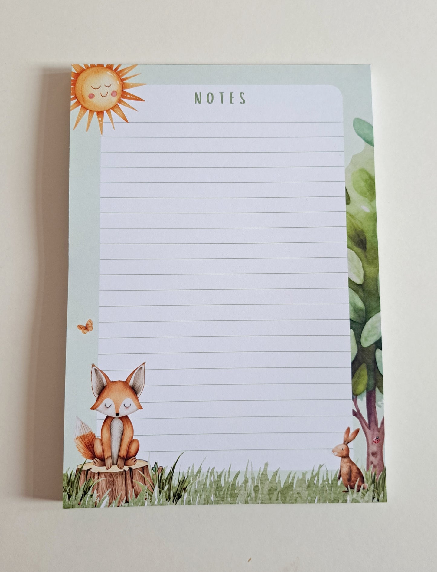 A5 Feeling Fantastic Fox Notepad