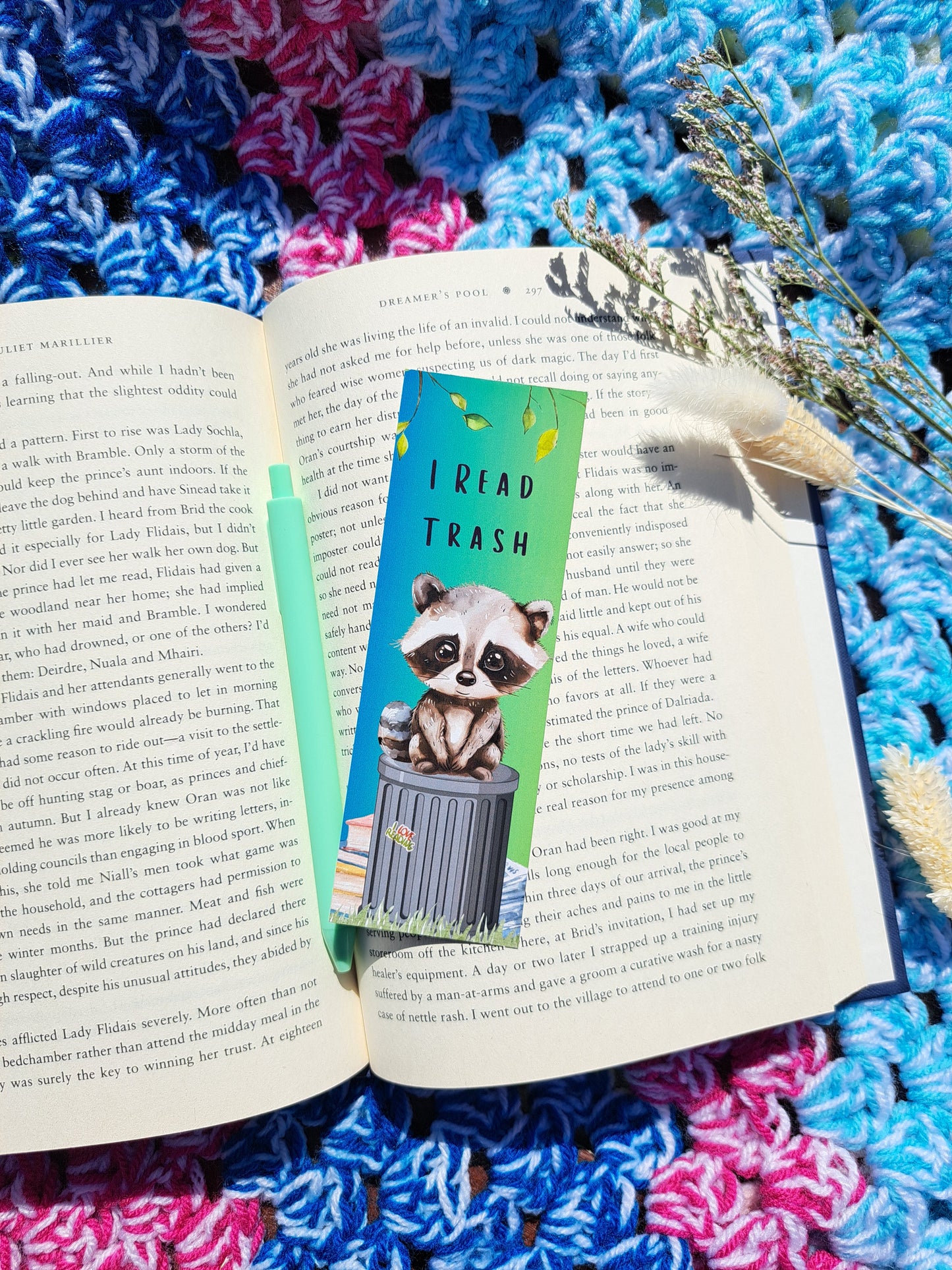 Racoon Bookmark
